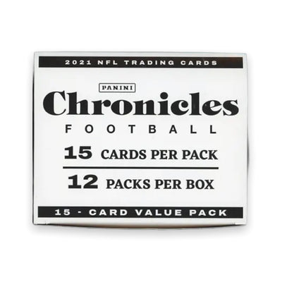 2021 Panini Chronicles Football Fat Pack Display Box
