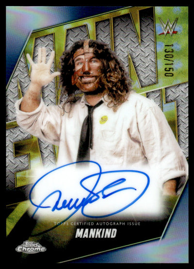 2025 Topps Chrome Main Event Mankind Auto #MEA-MKD /150