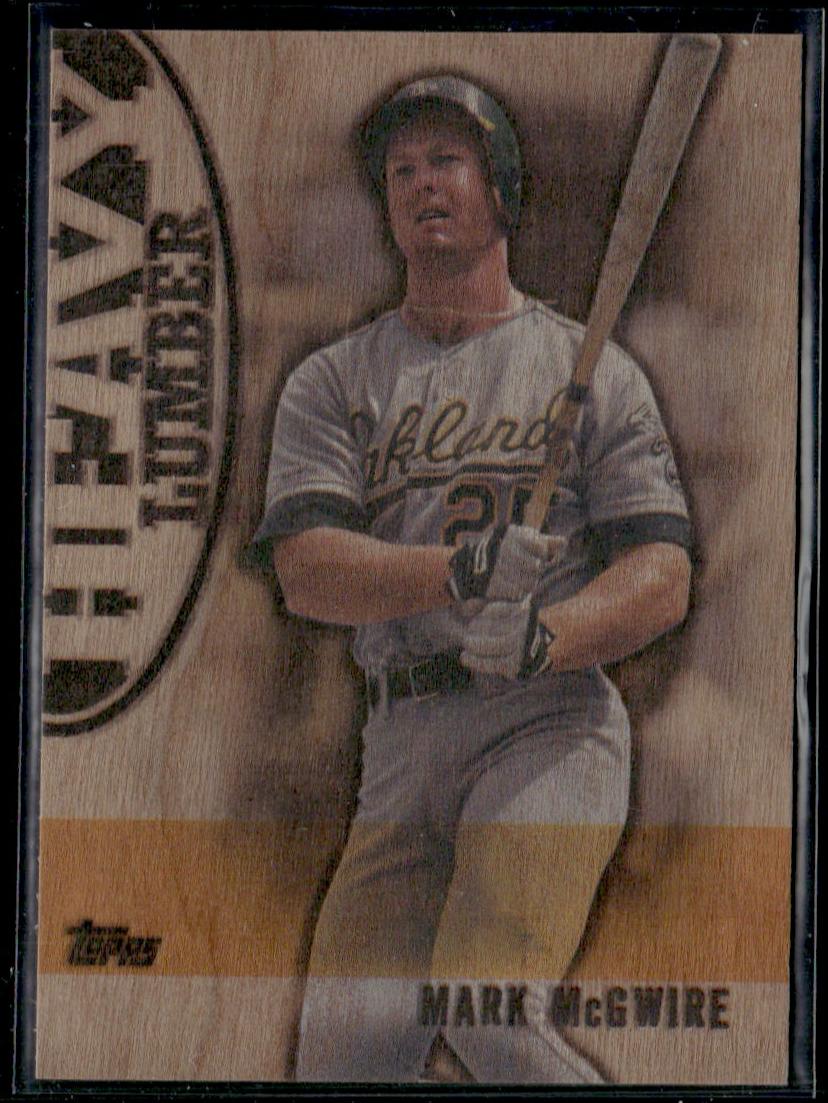 2022 Topps HL-58 Mark McGwire Heavy Lumber Oakland Athletics