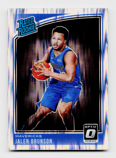 2018-19 Panini Donruss Optic Jalen Brunson Shock Rated Rookie RC #179