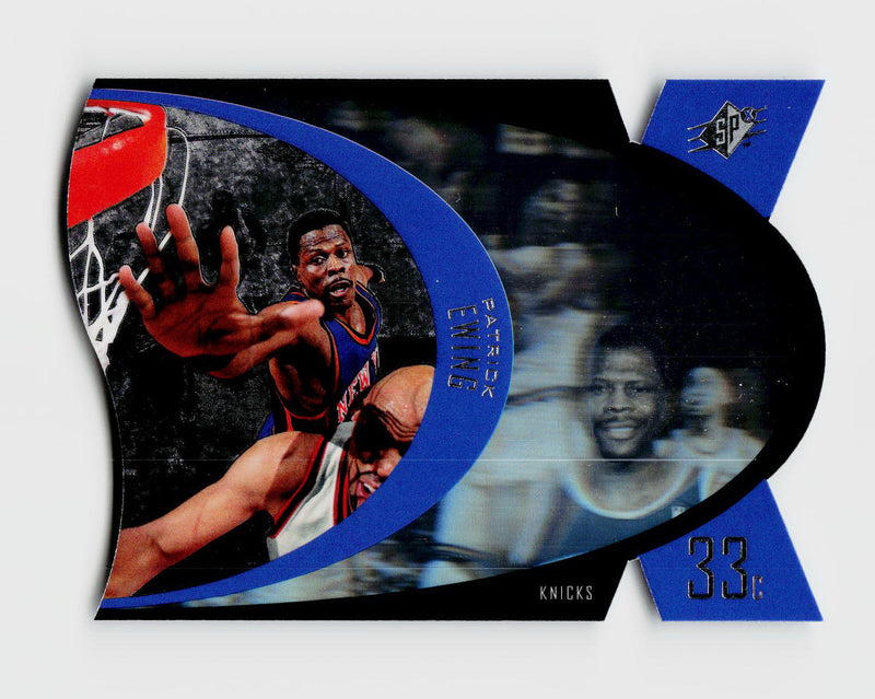 1997 Upper Deck SPx Patrick Ewing Die-Cut #33
