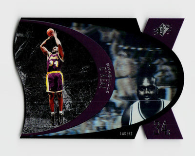 1997 Upper Deck SPx Shaquille O'Neal Die-Cut #SPX24