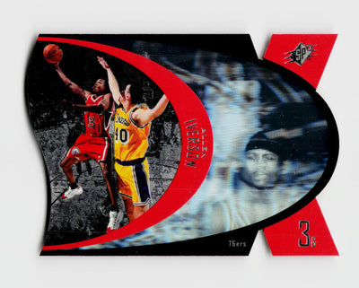 1997 Upper Deck SPx Allen Iverson Die-Cut #36