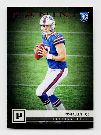 2018 Panini Josh Allen #307 Canvas Rookie RC