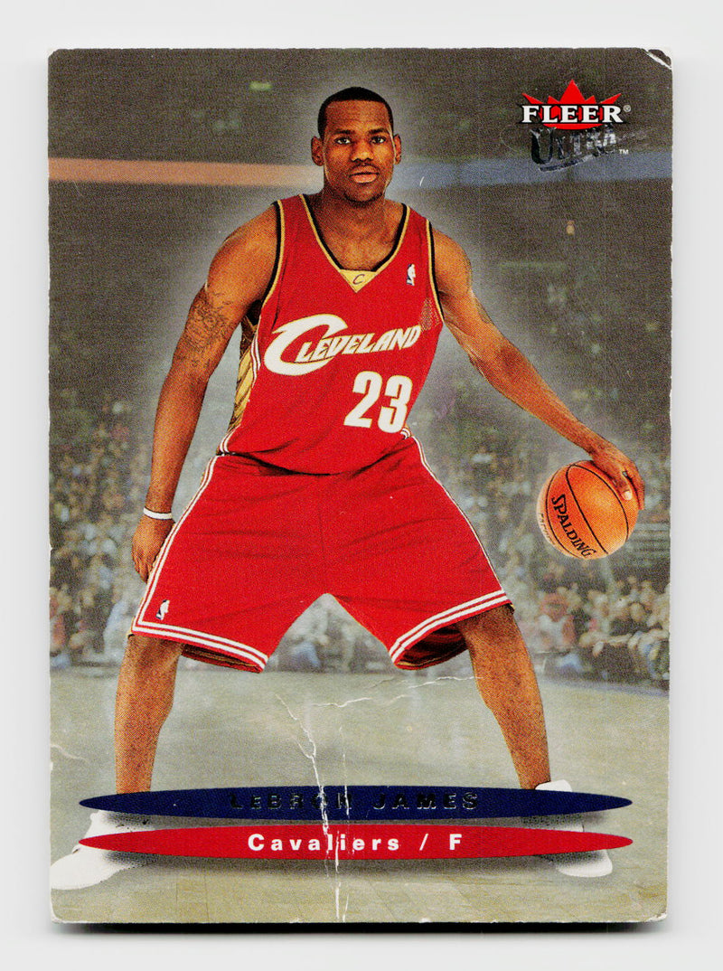 2004 Fleer Ultra Hummer H2 LeBron James #171 Rookie RC