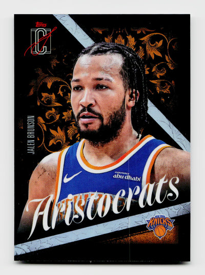 2026 Topps Signature Class Aristocrats SSP Jalen Brunson #AR-11