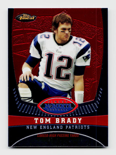 2008 Topps Finest Moments Tom Brady #TB10 /629