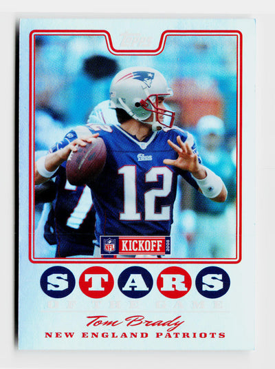 2008 Topps Kickoff Tom Brady #SG-TB Stars of the Game