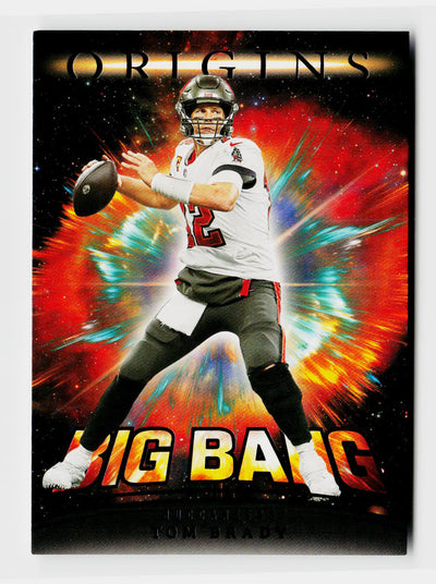 2022 Panini Origins Tom Brady #BB-4 Big Bang SSP