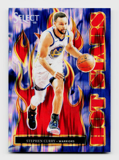 2024-25 Select Stephen Curry Hot Stars Red /99 #12