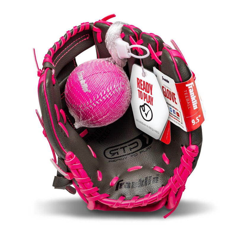 Franklin Sports RTP Performance T-Ball Glove 9.5" - Choose Your Color