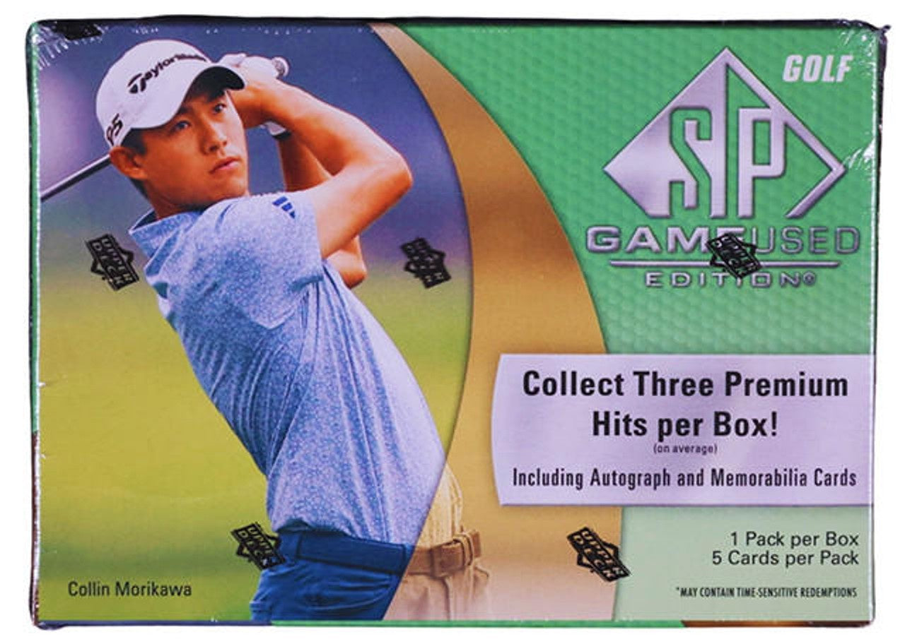 2024 Upper Deck Sp Game Used Golf Hobby Box