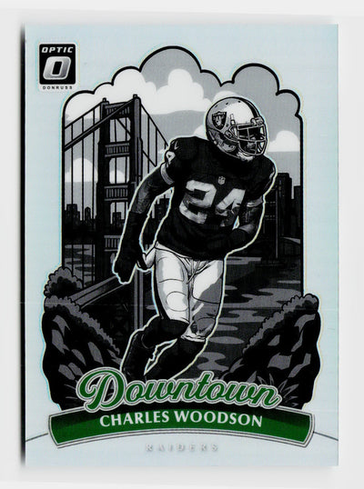 2025 Panini Donruss Optic Charles Woodson #1 Downtown Legends SSP