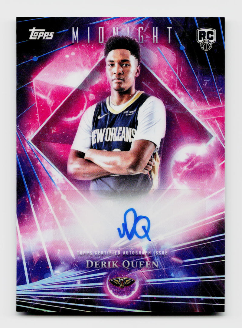 2025 Topps Midnight Derik Queen #DMAR-DQ Dark Matter Rookie RC Auto