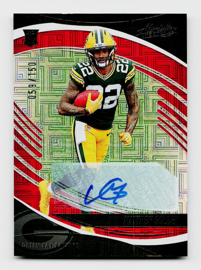 2025 Panini Absolute Matthew Golden Red Squares Rookie RC Auto #158 /150