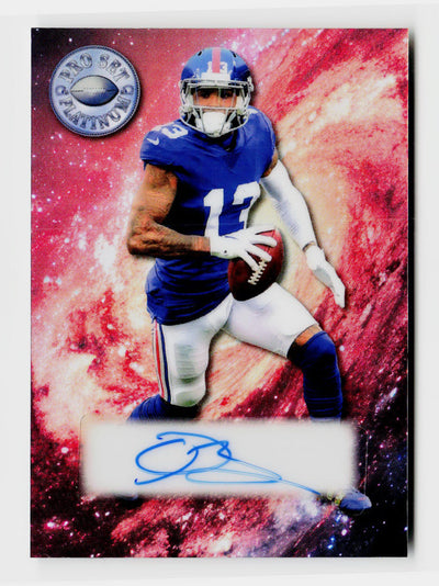 2025 Leaf Pro Set Platinum Odell Beckham Jr. Cosmic Auto 1/1