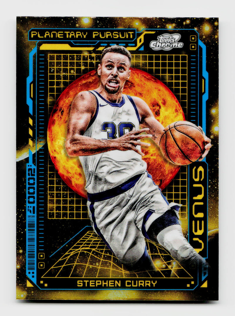 2024 Topps Cosmic Chrome Stephen Curry #02 Planetary Pursuit Venus