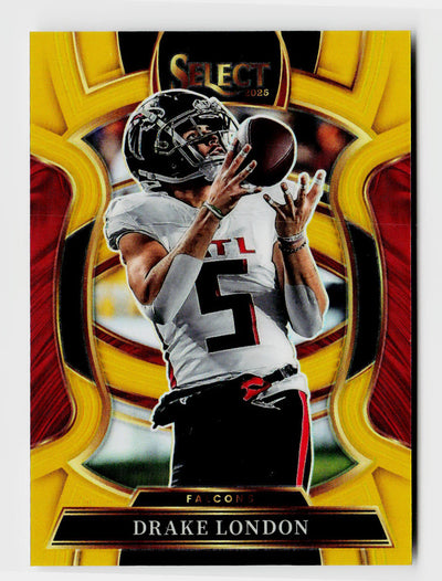 2025 Panini Select Drake London #47 Concourse Gold SSP /10