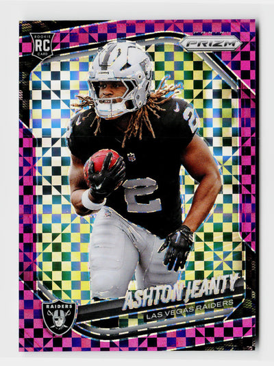2025 Panini Prizm Ashton Jeanty Rookie RC Purple Power /49 #315