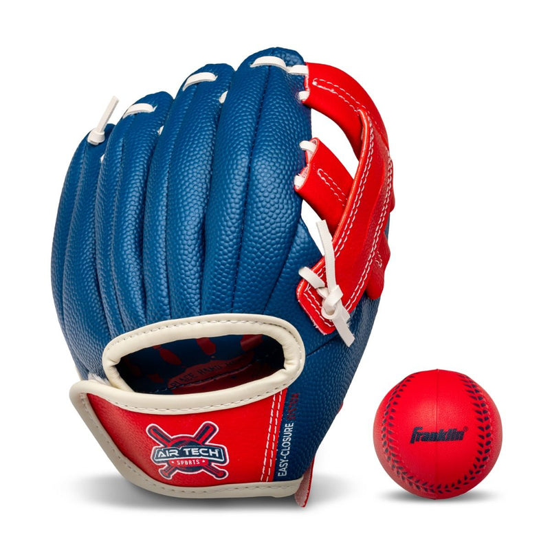 Franklin Sports Air Tech T-Ball Fielding Glove - 8.5" With Ball