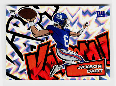 2025 Panini Absolute Jaxson Dart #34 Horizontal Kaboom! Rookie RC SSP