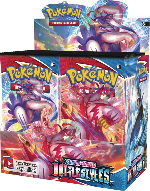 Pokemon TCG: Sword & Shield Battle Styles Booster Box