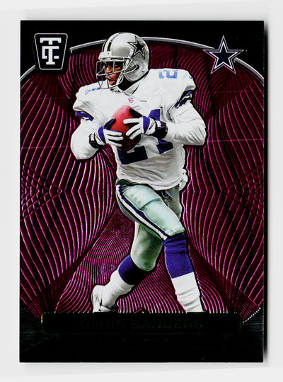 2024 Panini Totally Certified Deion Sanders Mirror Pink Legends #194 /44