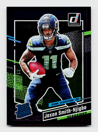 2023 Donruss Rated Rookie RC Jaxon Smith-Njigba #390 Purple /95