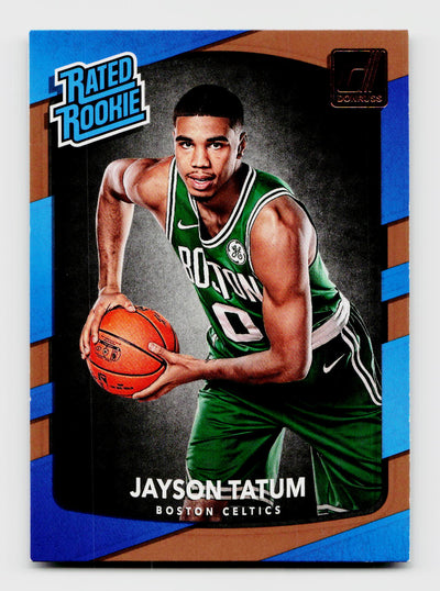 2017-18 Panini Donruss Jayson Tatum #198 Rated Rookie RC