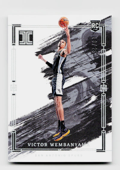 2023-24 Panini Impeccable Victor Wembanyama #83 Rookie RC Holo Silver /25