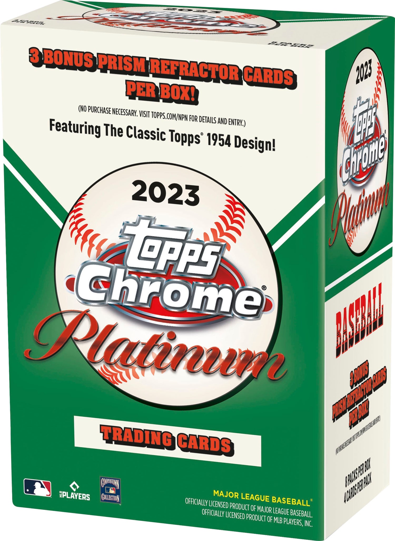 2023 Topps Chrome Platinum Anniversary Baseball Blaster Box