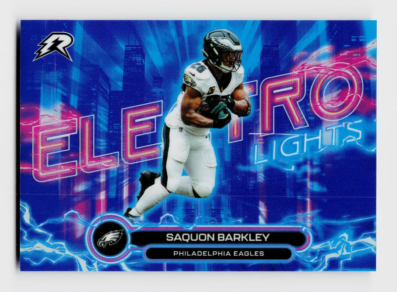 2026 Topps Resurgence Electro Lights SSP Saquon Barkley #EL-20