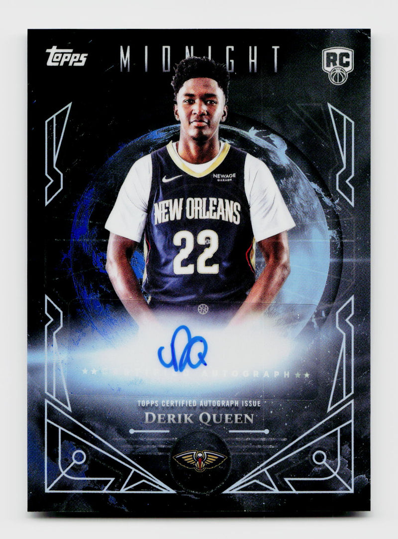 2025 Topps Midnight Sun Signatures Derik Queen Rookie RC Auto #MSR-DQ