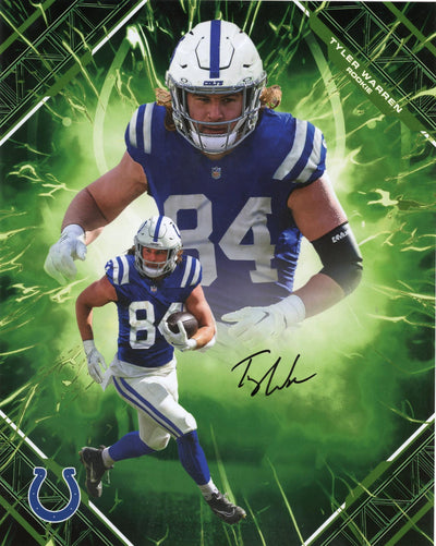 2022 Fanatics Emanate Tyler Warren Rookie Auto /99