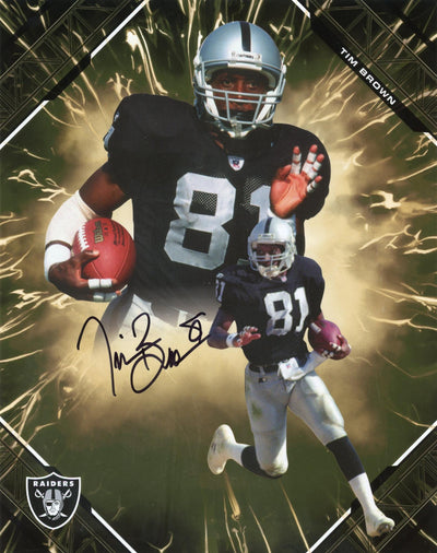 2022 Fanatics Emanate Tim Brown Auto /50