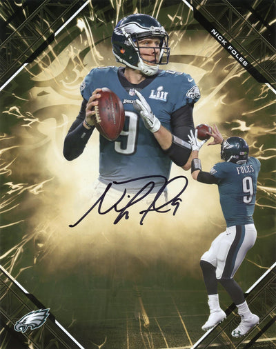 Nick Foles Autograph Fanatics Emanate Collectibles /50