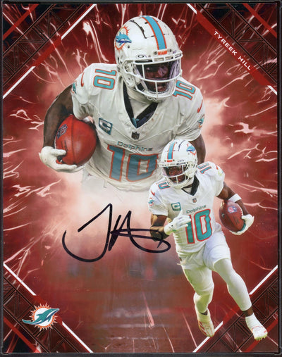 Fanatics Emanate Tyreek Hill Autograph /5