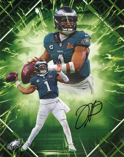 2023 Fanatics Emanate Under Wraps Jalen Hurts #28 Autograph /99