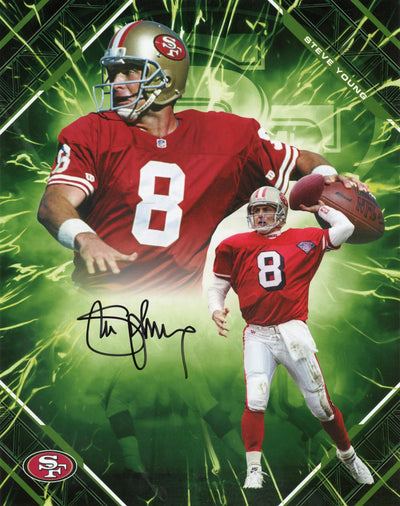 2022 Fanatics Emanate Steve Young Autograph #80/99