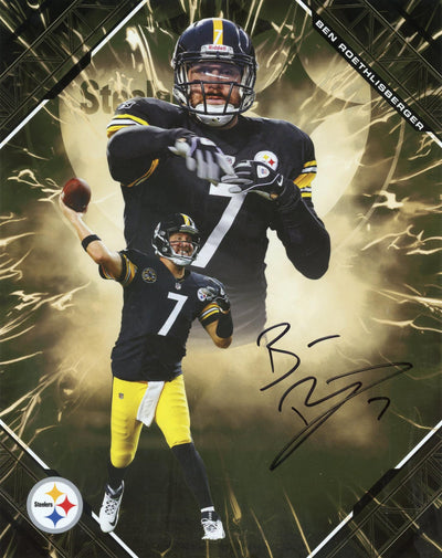 Fanatics Emanate Ben Roethlisberger Autograph /50 Steelers