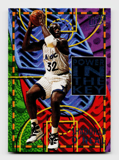 1995 Fleer Ultra Shaquille O'Neal #7 Power in the Key SP