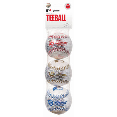 Franklin Sports Soft Strike Chrome T-Ball - 3-Piece Mesh Construction