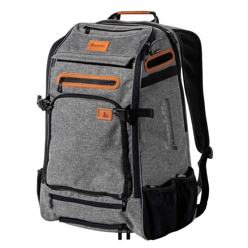 Franklin Sports MLB Traveler Chrome Bat Pack - Choose Your Color