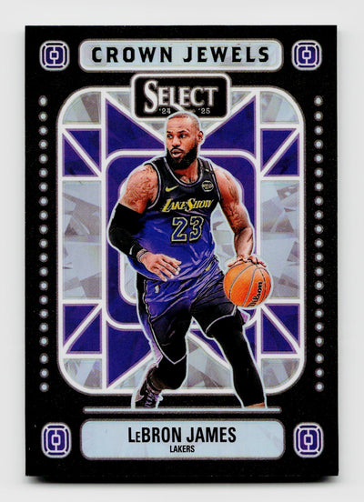 2024 Panini Select Crown Jewels LeBron James #5 SSP