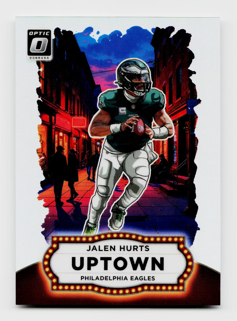 2025 Optic Jalen Hurts #9 Uptown SSP