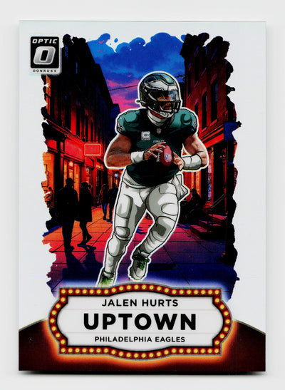 2025 Donruss Optic Jalen Hurts #9 Uptown SSP