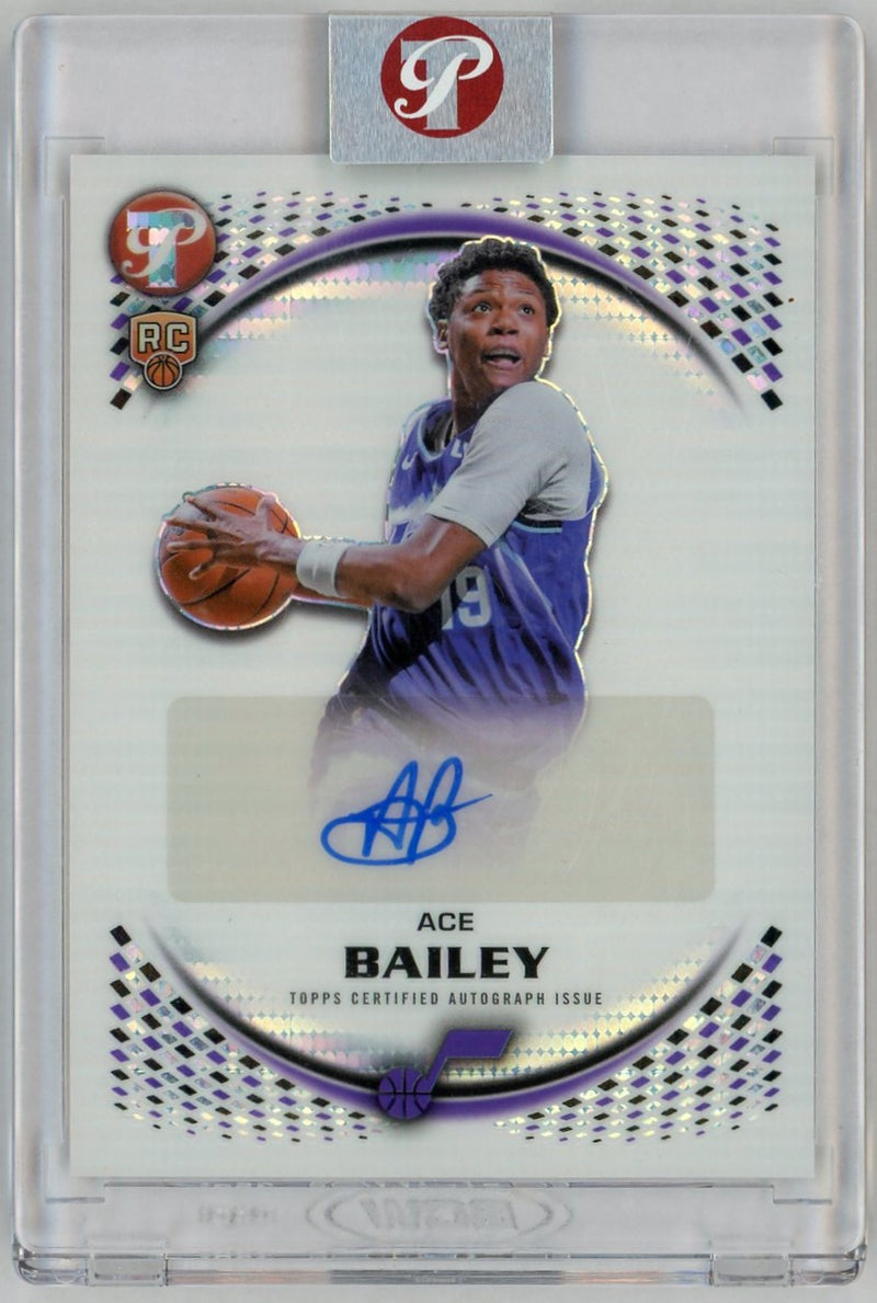 2025-26 Topps Pristine Ace Bailey #PR-AB Pristine Auto Rookie RC