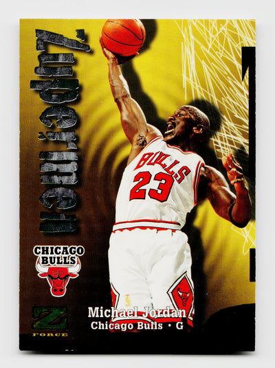 1998 SkyBox Z-Force Michael Jordan #190 Zuperman