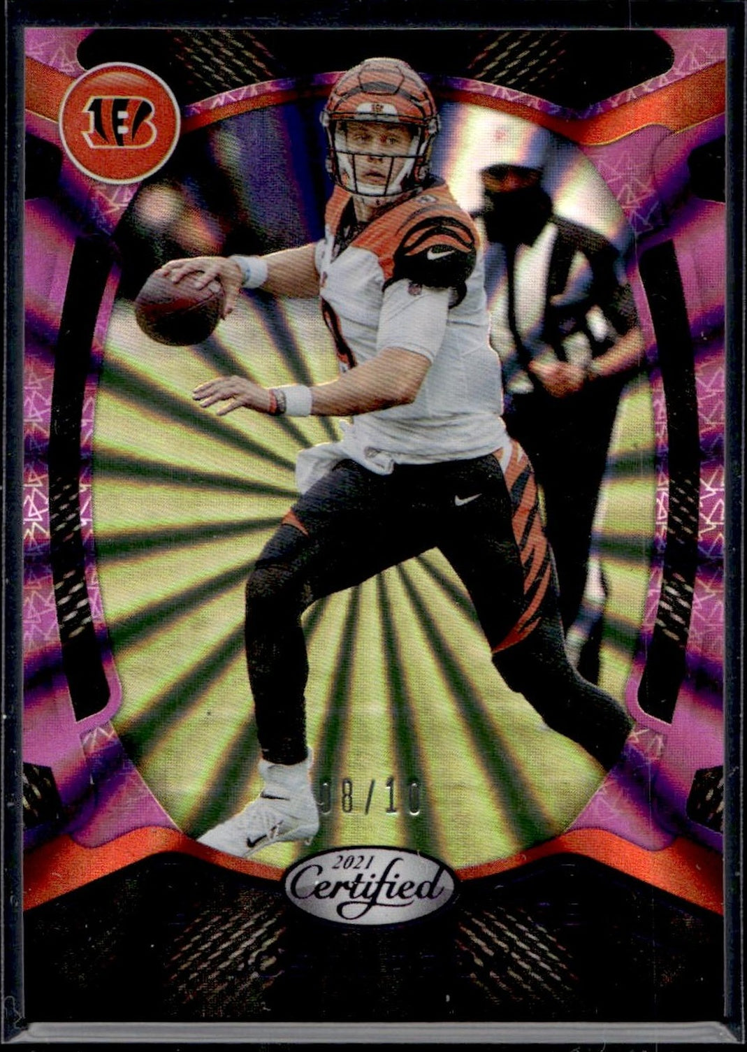 2021 Panini Certified #17 Joe Burrow /10 Bengals