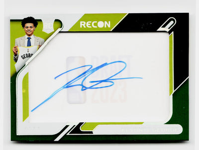 2023-24 Panini Recon Keyonte George #DNS-KEY Rookie Draft Night Signatures Auto SSP /5